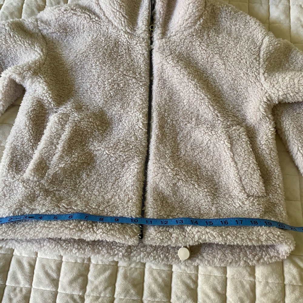 Lululemon Women's Cream and White Jacket, Small - Picture 7 of 8